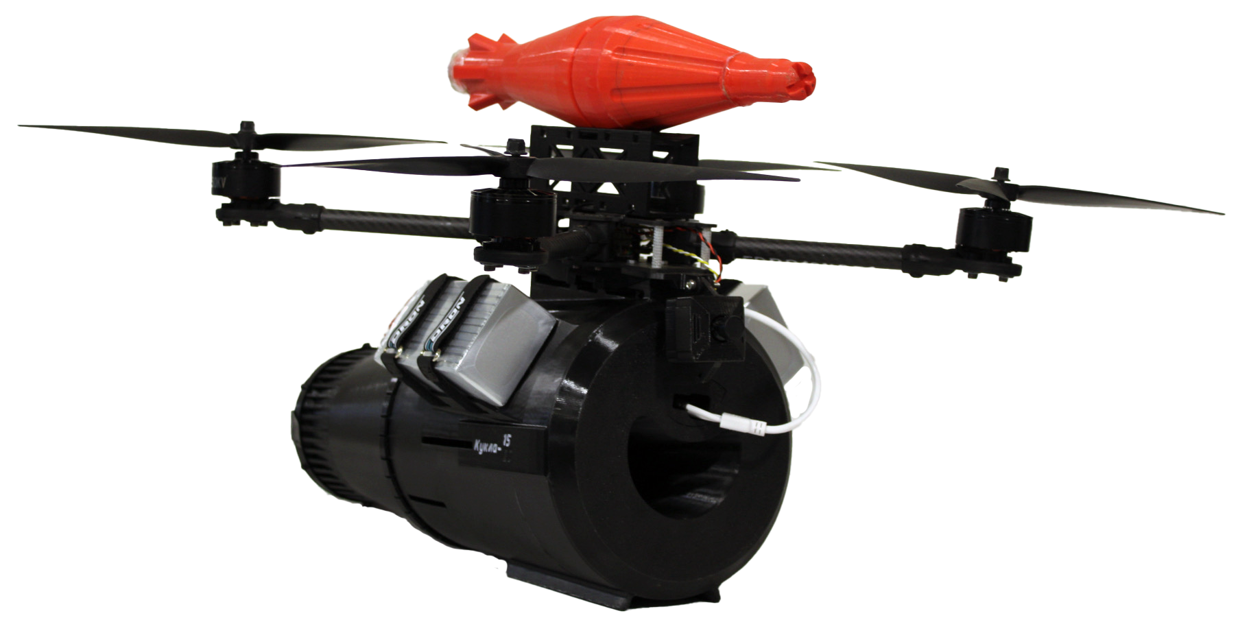 Фото FPV-дрон «Полюд» 13 дюймов с комплектом оптоволоконной нити «Кукла-15 (20)»