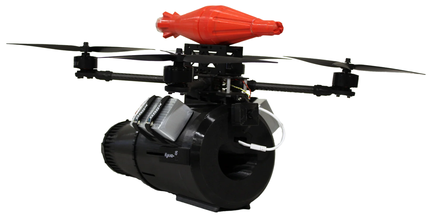 Фото FPV-дрон «Полюд» 13 дюймов с комплектом оптоволоконной нити «Кукла-15 (20)»